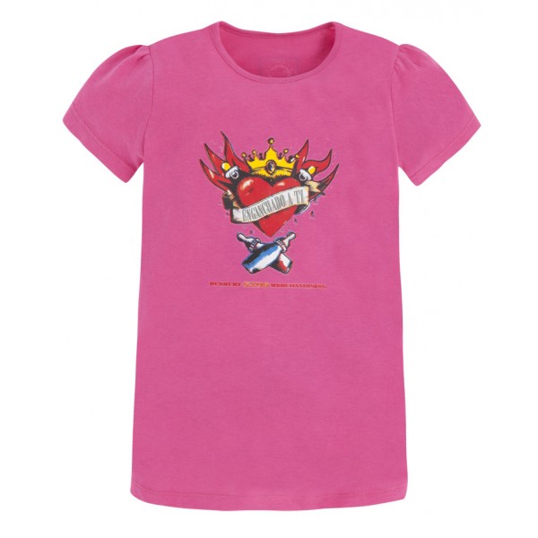 Camiseta niña rosa Enrique Bunbury