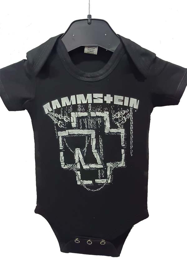 Body bebé manga corta Rammstein