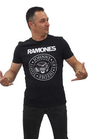 Camiseta hombre de Ramones de manga corta