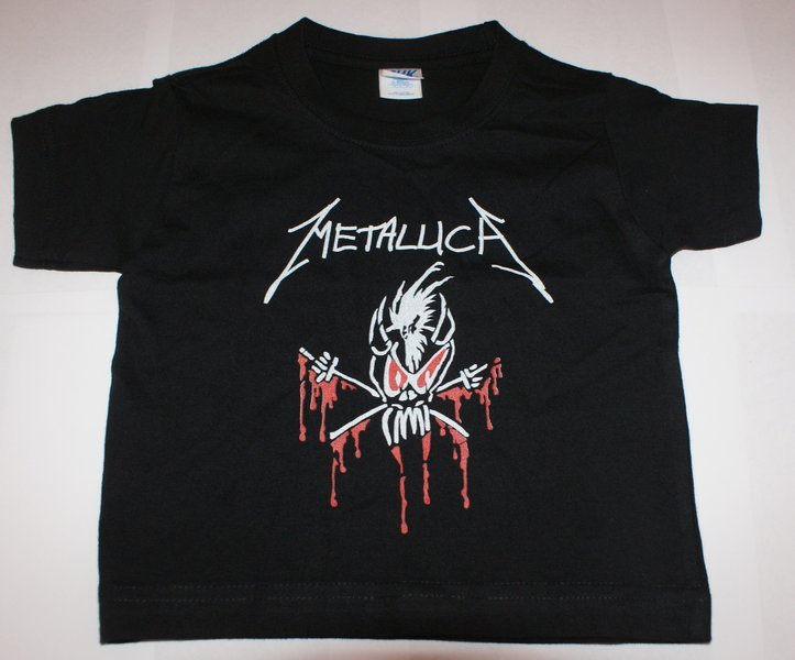 Camiseta infantil Metallica