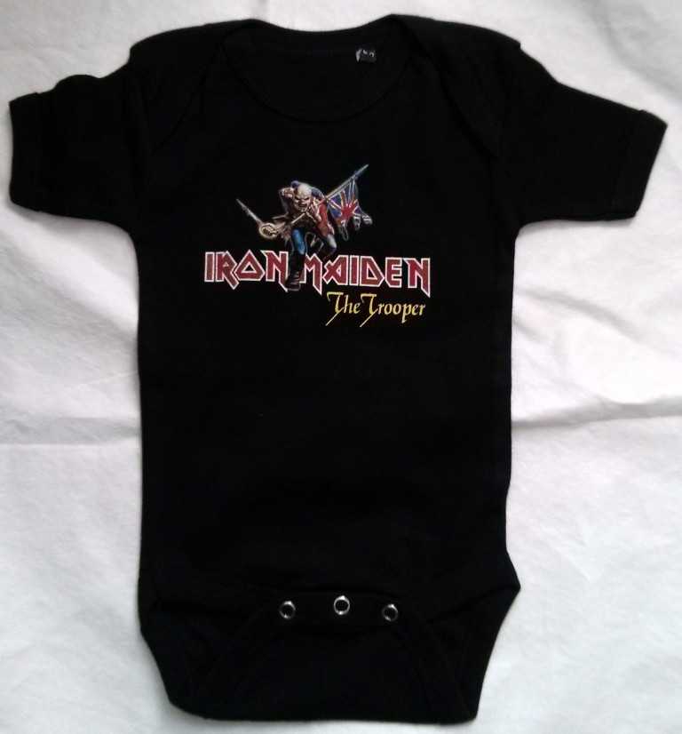 body bebé Iron Maiden Trooper