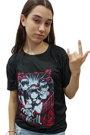 Camiseta emo mujer Baby Metal