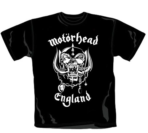Camiseta infantil Motorhead England