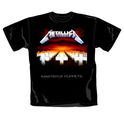 Camiseta infantil Metallica Master of Puppets