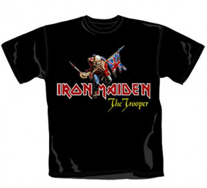 Camiseta infantil Iron Maiden Trooper