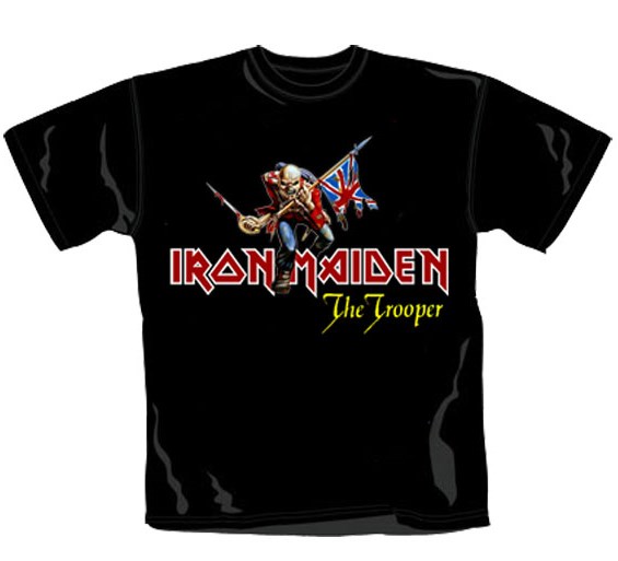 Camiseta infantil Iron Maiden Trooper