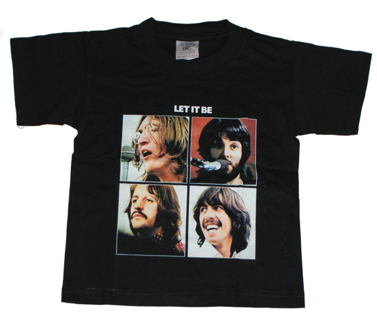 Camiseta infantil The Beatles Let it Be