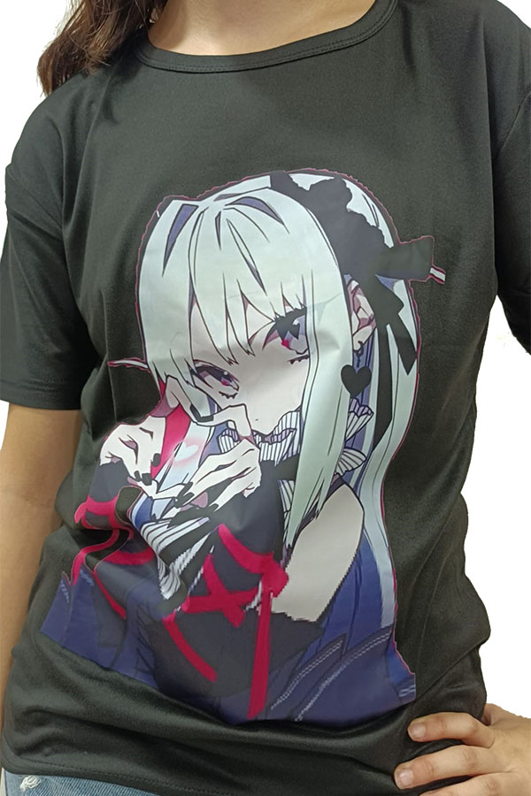 camiseta otaku mujer love