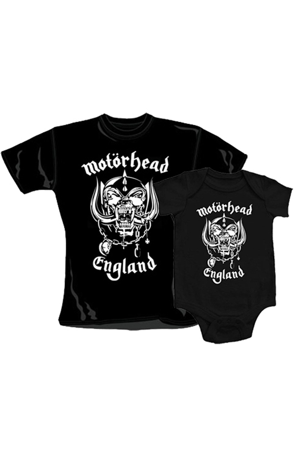 Pack camiseta mujer y body bebé Motorhead
