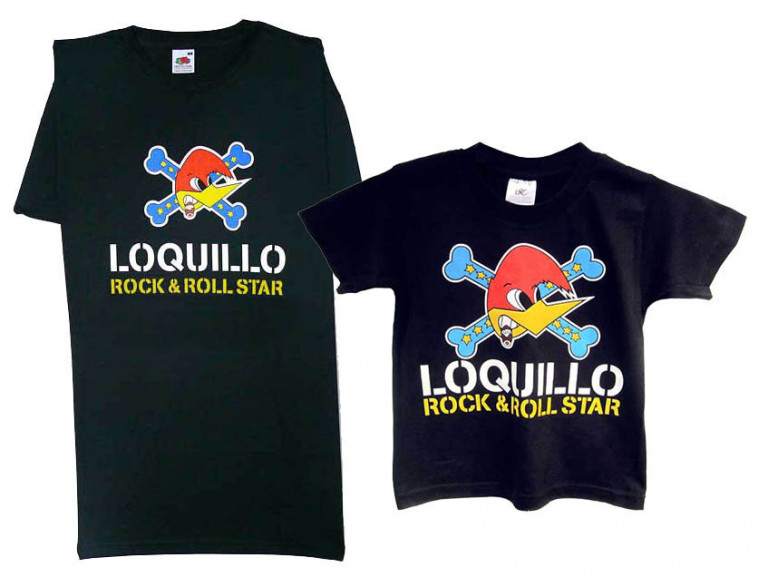 Pack camisetas Loquillo Rock & Roll Star