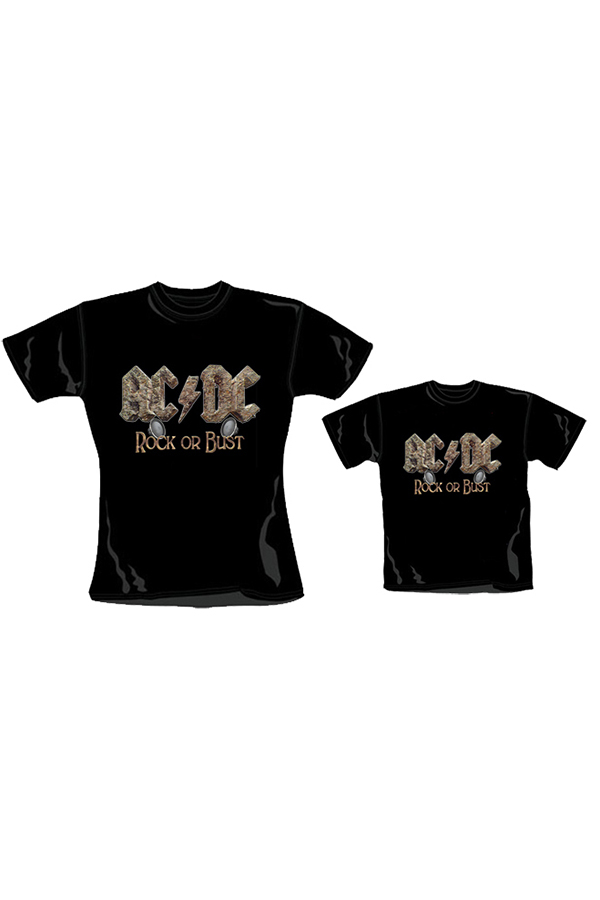Pack camisetas dia de la madre AC/DC