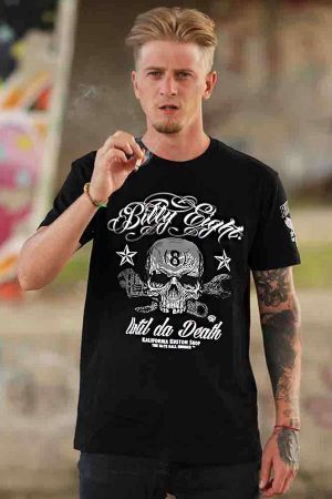 Camiseta hombre Billy Eight Un da death