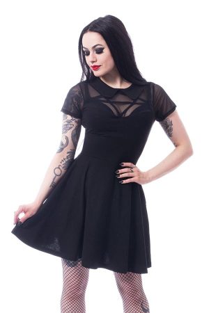 Vestido mujer gótico black de Heartless