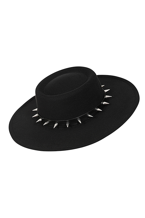 sombrero fedora gótico mujer