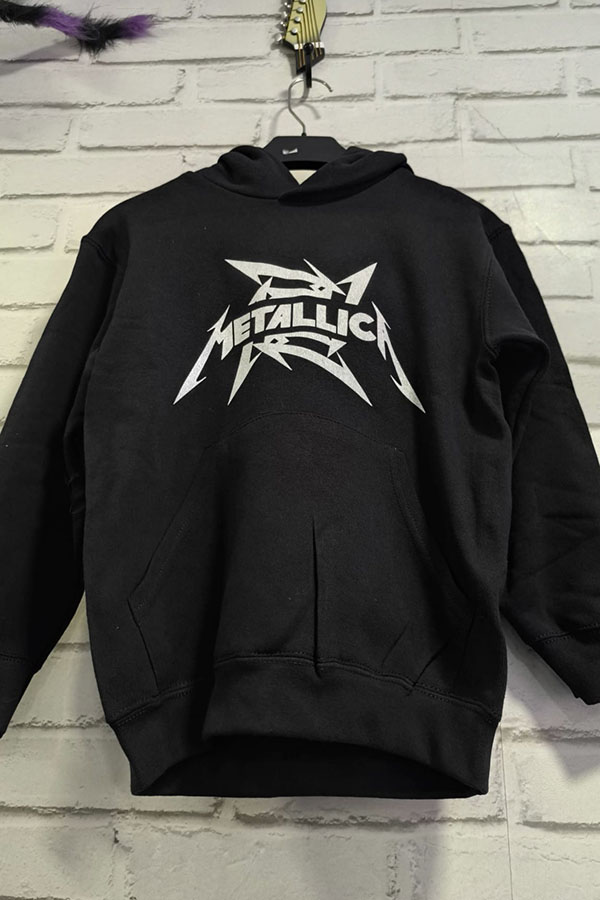sudadera infantil metallica