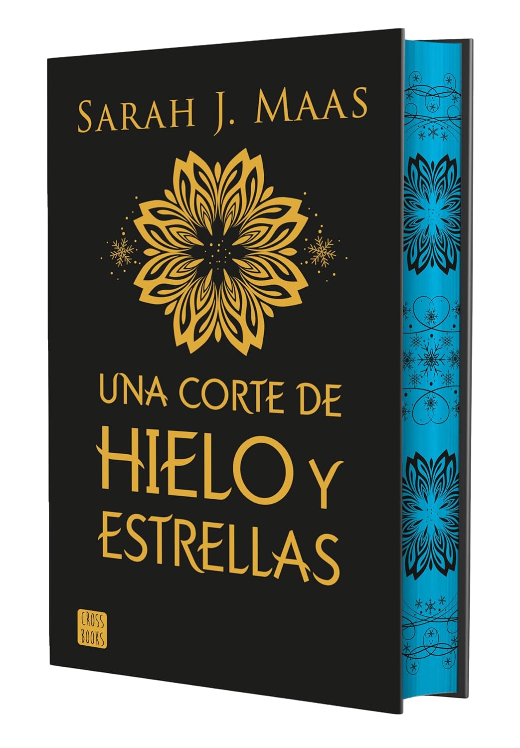 Libro una corte de hielo y estrellas en edición especial