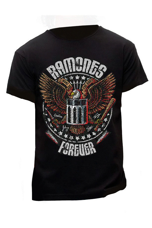 camiseta unisex de Ramones forever