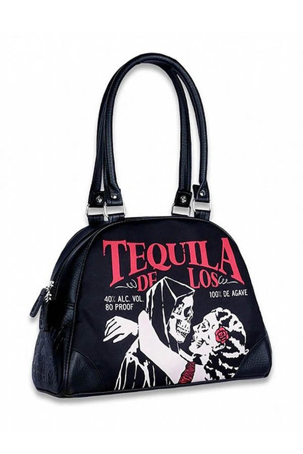 Bolso Liquor brand Tequila de los muertos