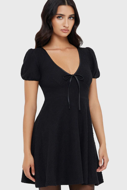 Vestido mujer gothic black