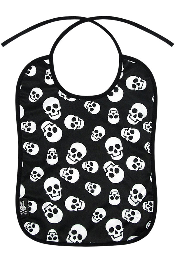 Babero calaveras de Six Bunnies