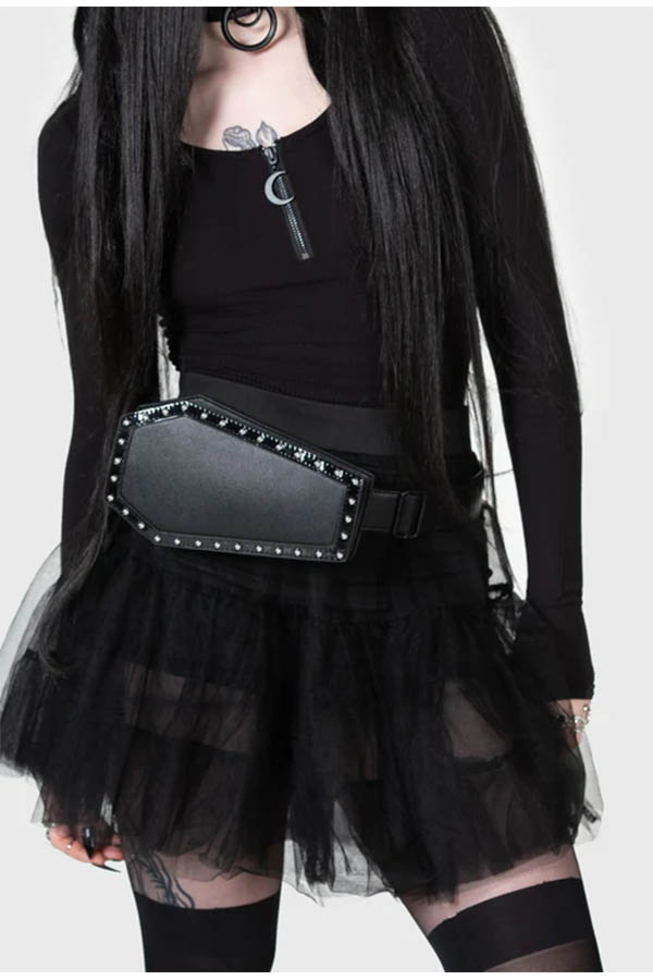 Riñonera con forma de ataúd de Killstar