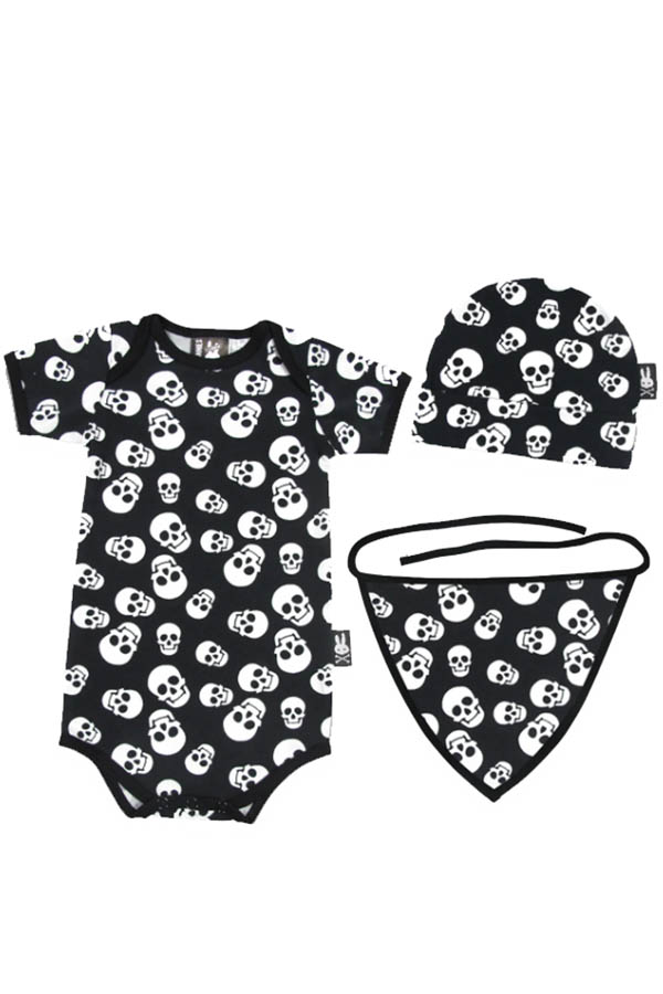 Primera puesta bebé de calaveras