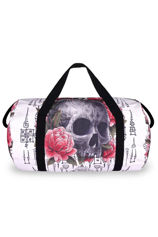 Bolsa gimnasia gótica y de calaveras