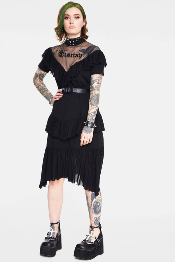 Vestido Destiny gótico mujer