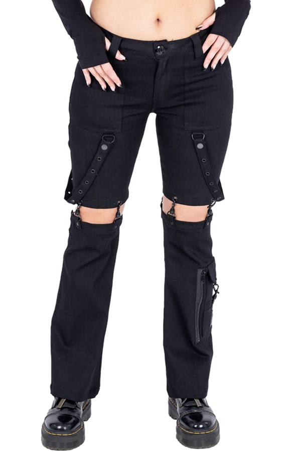 Pantalones góticos mujer