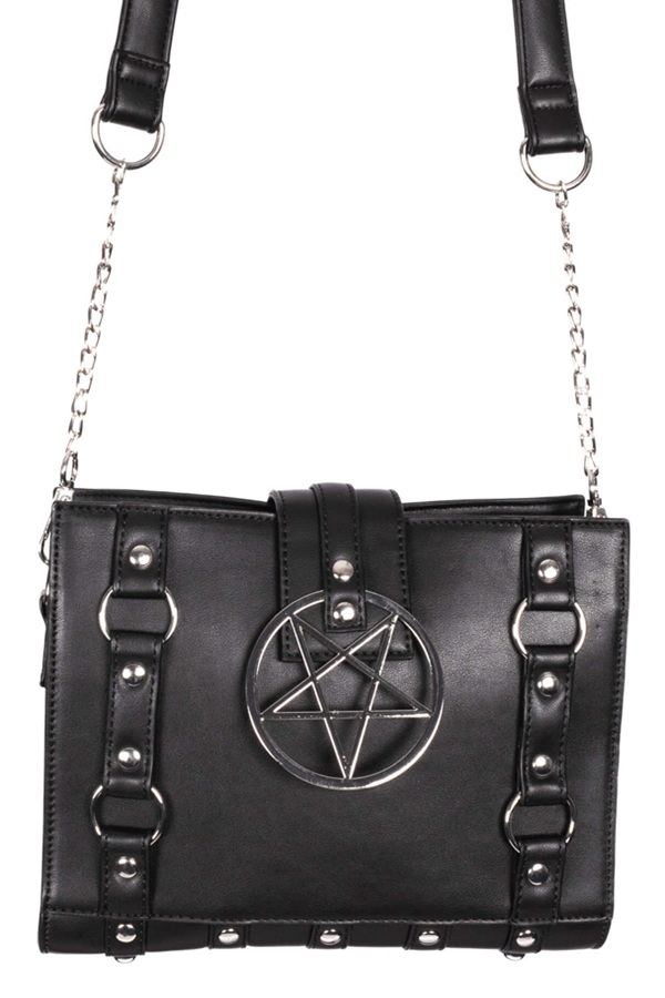 Bolso gótico con pentagrama